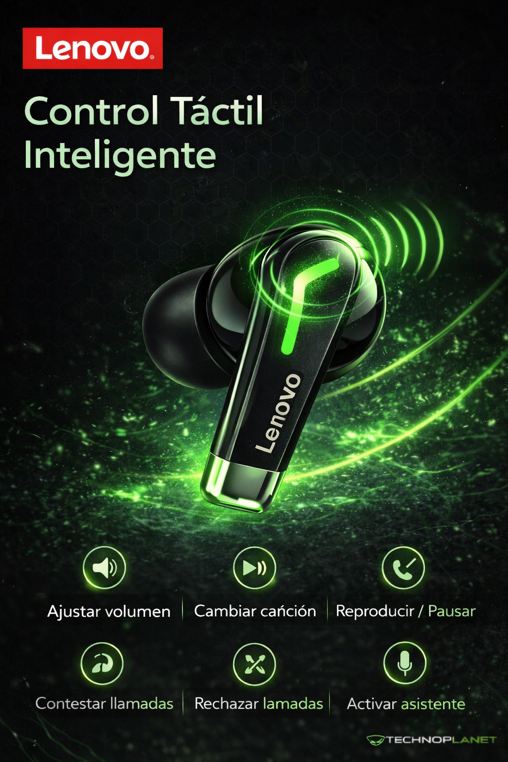 Audifonos gaming Lenovo GM3